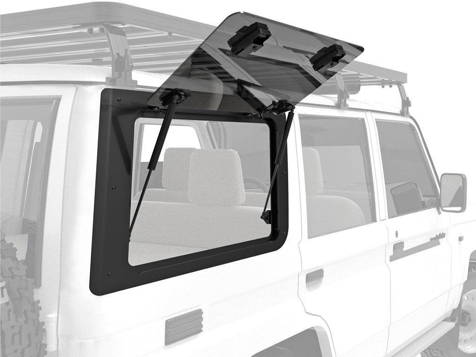 Front Runner - Toyota Land Cruiser 76 Gullwing Window / Right Hand Side Glass - by Front Runner - 4X4OC™ | 4x4 Offroad Centre