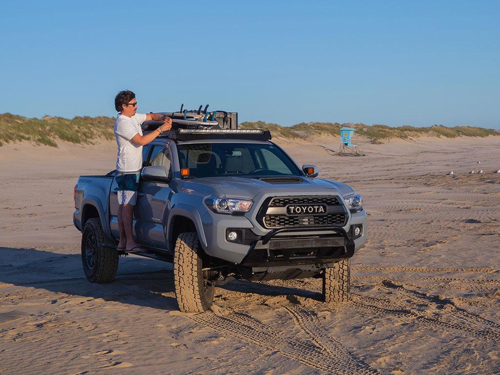 Front Runner - Toyota Tacoma (2005 - Current) Slimsport Roof Rack Kit / Lightbar ready - by Front Runner - 4X4OC™ | 4x4 Offroad Centre