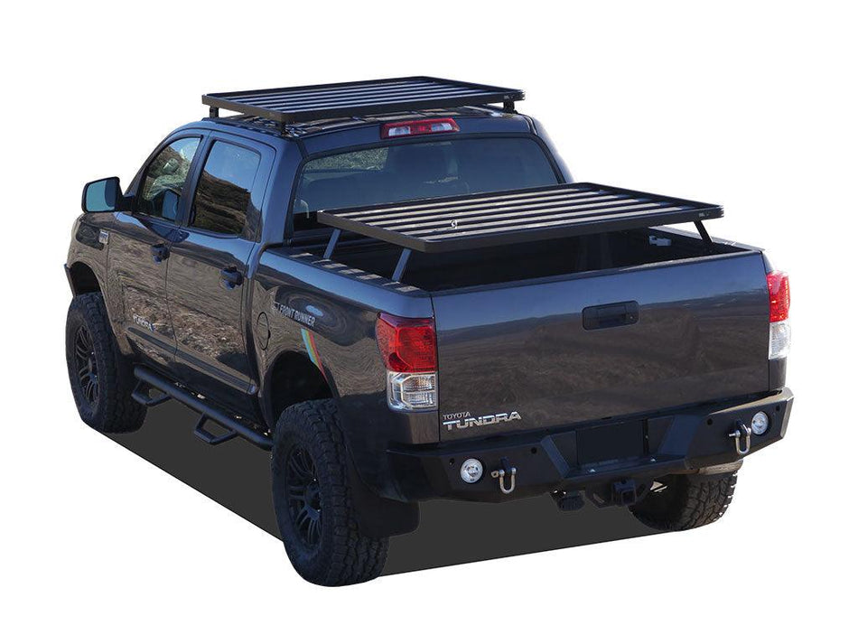 Front Runner - Toyota Tundra DC 4 - Door Ute (2007 - Current) Slimline II Load Bed Rack Kit - by Front Runner - 4X4OC™ | 4x4 Offroad Centre