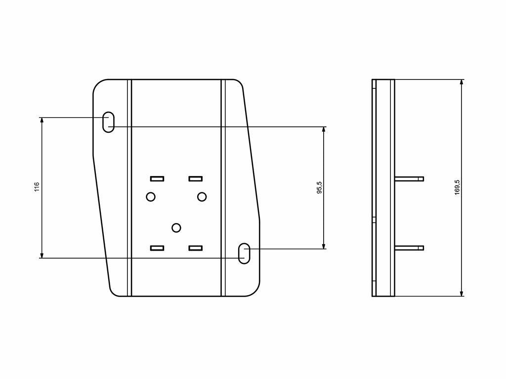 Front Runner - Universal Awning Brackets - by Front Runner - 4X4OC™ | 4x4 Offroad Centre