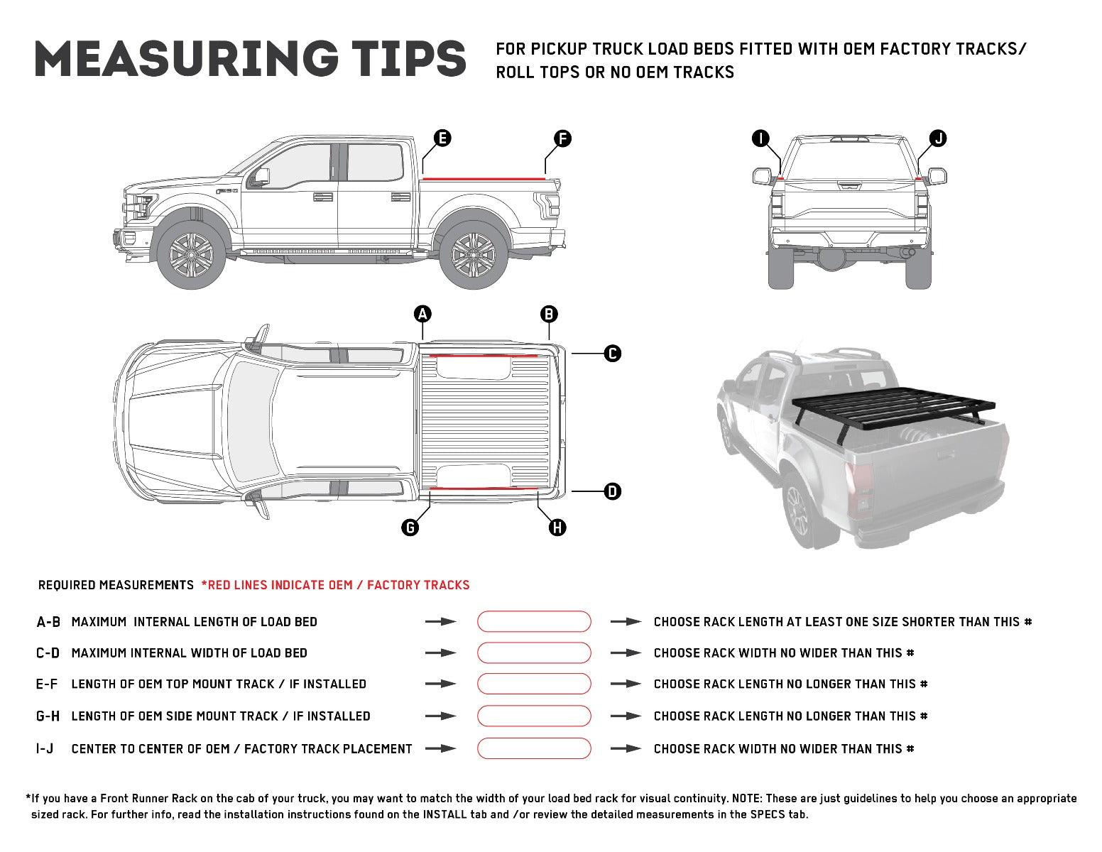 Front Runner - Ute Slimline II Load Bed Kit / 1345(W) x 1358(L) - by Front Runner - 4X4OC™ | 4x4 Offroad Centre