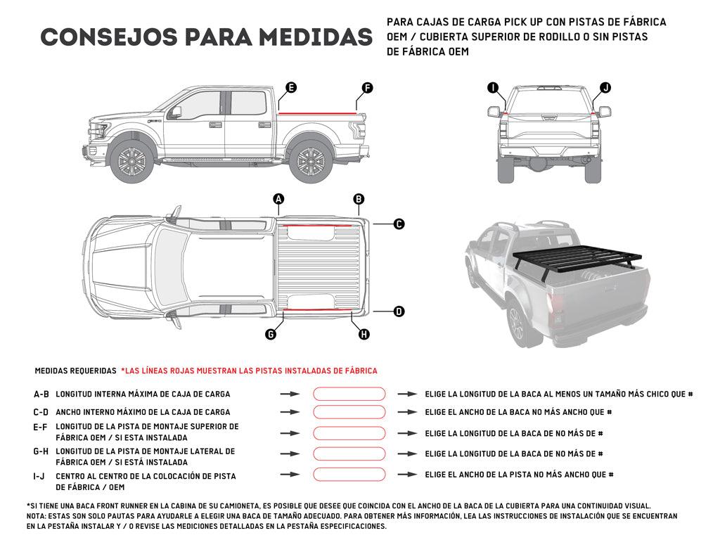 Front Runner - Ute Slimline II Load Bed Kit / 1345(W) x 1358(L) - by Front Runner - 4X4OC™ | 4x4 Offroad Centre