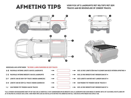 Front Runner - Ute Slimline II Load Bed Rack Kit / 1345(W) x 1560(L) - by Front Runner - 4X4OC™ | 4x4 Offroad Centre