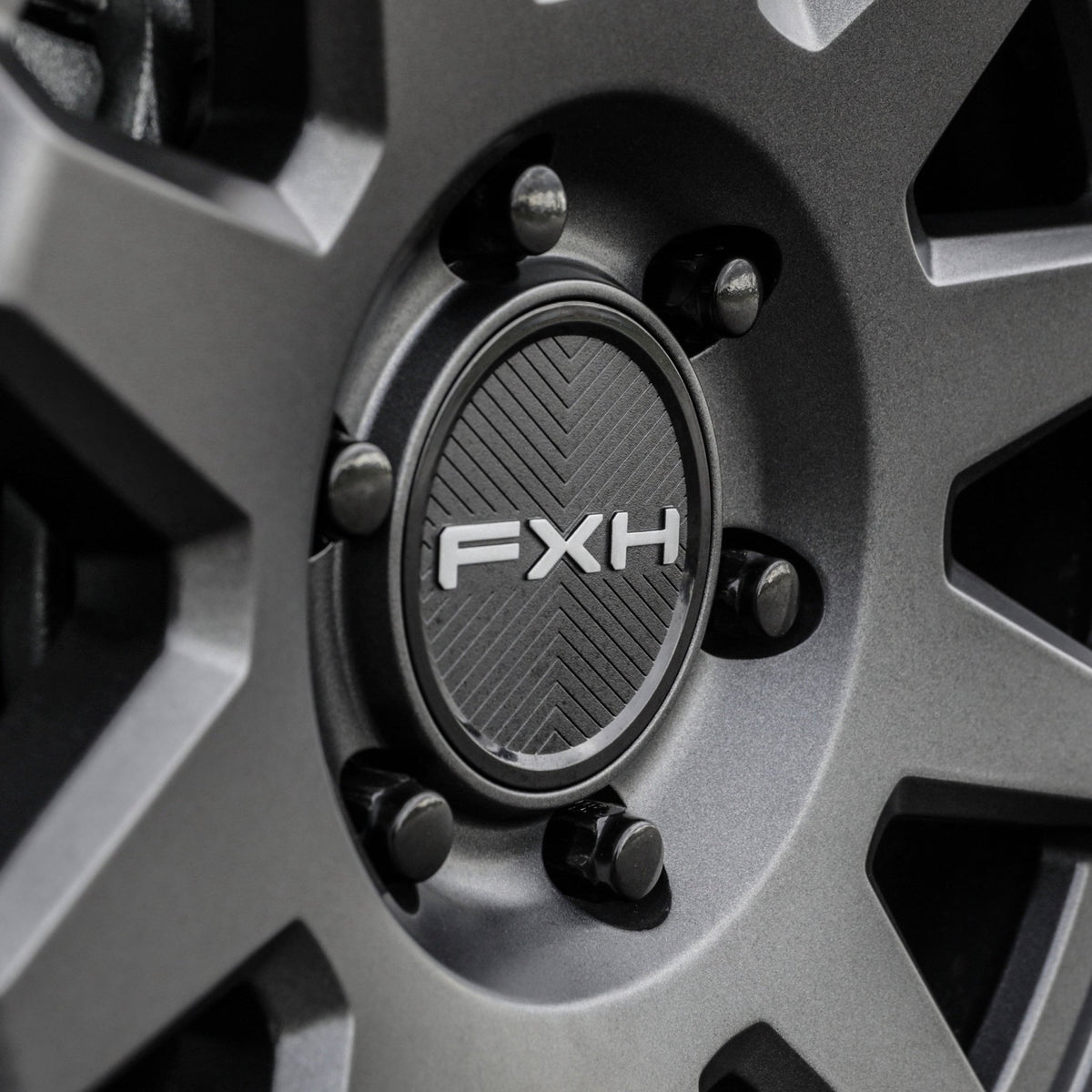 FXH Wheels - Flush Cap | Silver - 4X4OC™ | 4x4 Offroad Centre