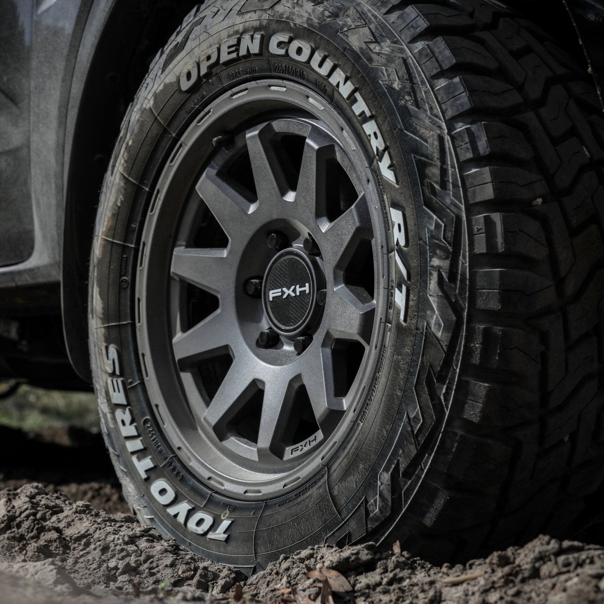 FXH Wheels - Flush Cap | Silver - 4X4OC™ | 4x4 Offroad Centre