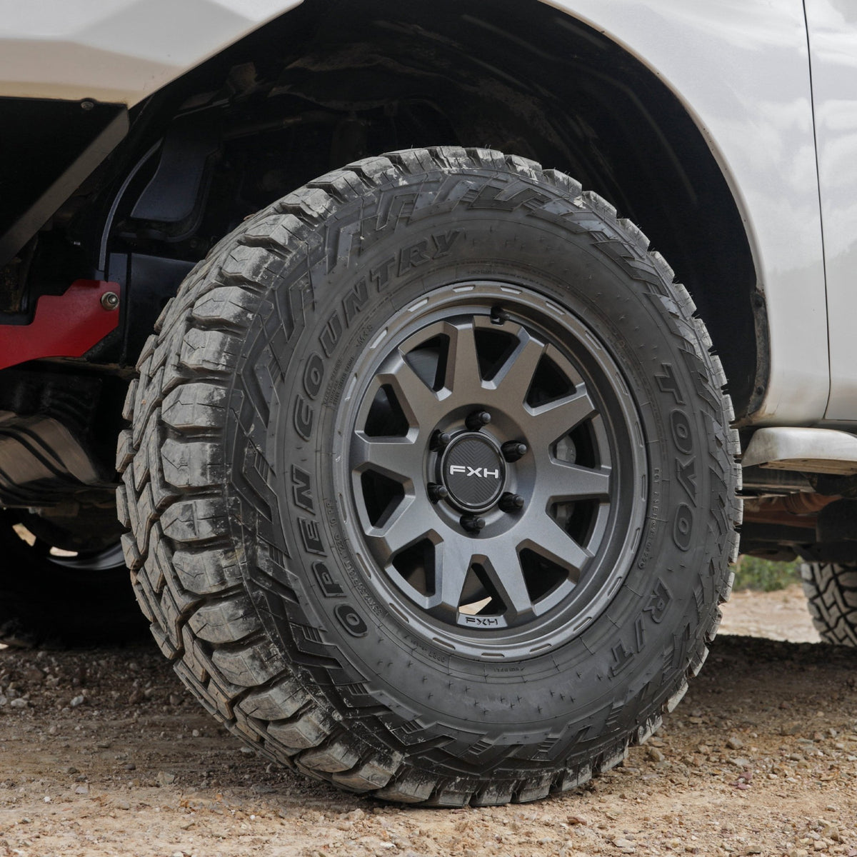 FXH Wheels - Flush Cap | Silver - 4X4OC™ | 4x4 Offroad Centre