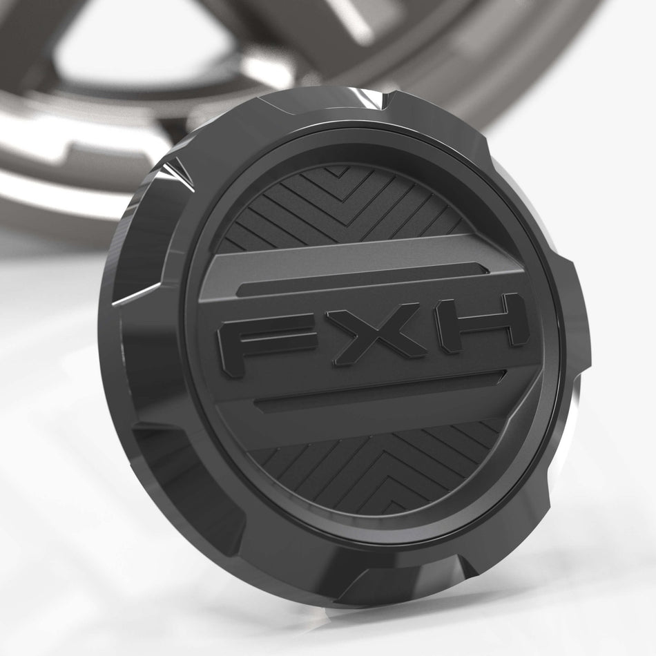 FXH Wheels - Summit Cap | Black - 4X4OC™ | 4x4 Offroad Centre