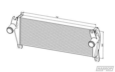 Harrop Performance - Ford Ranger / Mazda BT - 50 Intercooler - 3.2L - 4X4OC™ | 4x4 Offroad Centre