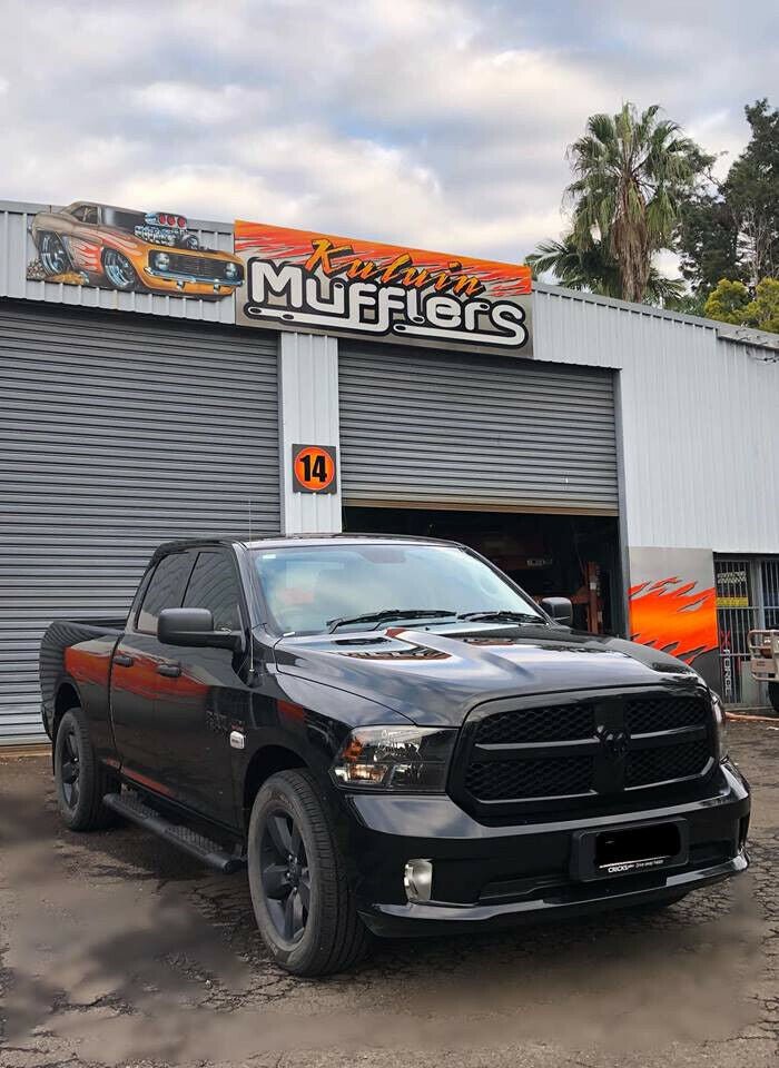 KM Exhausts - KM RAM Sports Muffler - DS Ram 1500 Dual Exhaust Assembly - 4X4OC™ | 4x4 Offroad Centre