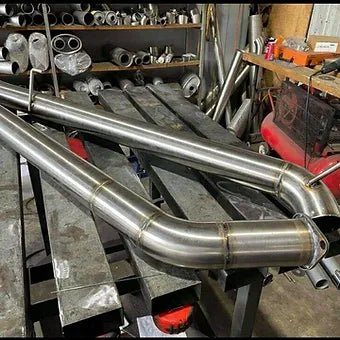 KM Exhausts - N80 Toyota Hilux Exhaust DPF Back - 4X4OC™ | 4x4 Offroad Centre