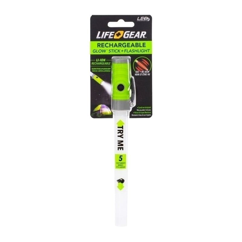 Lifegear - Lifegear USB Recharg Glowstick - 4X4OC™ | 4x4 Offroad Centre