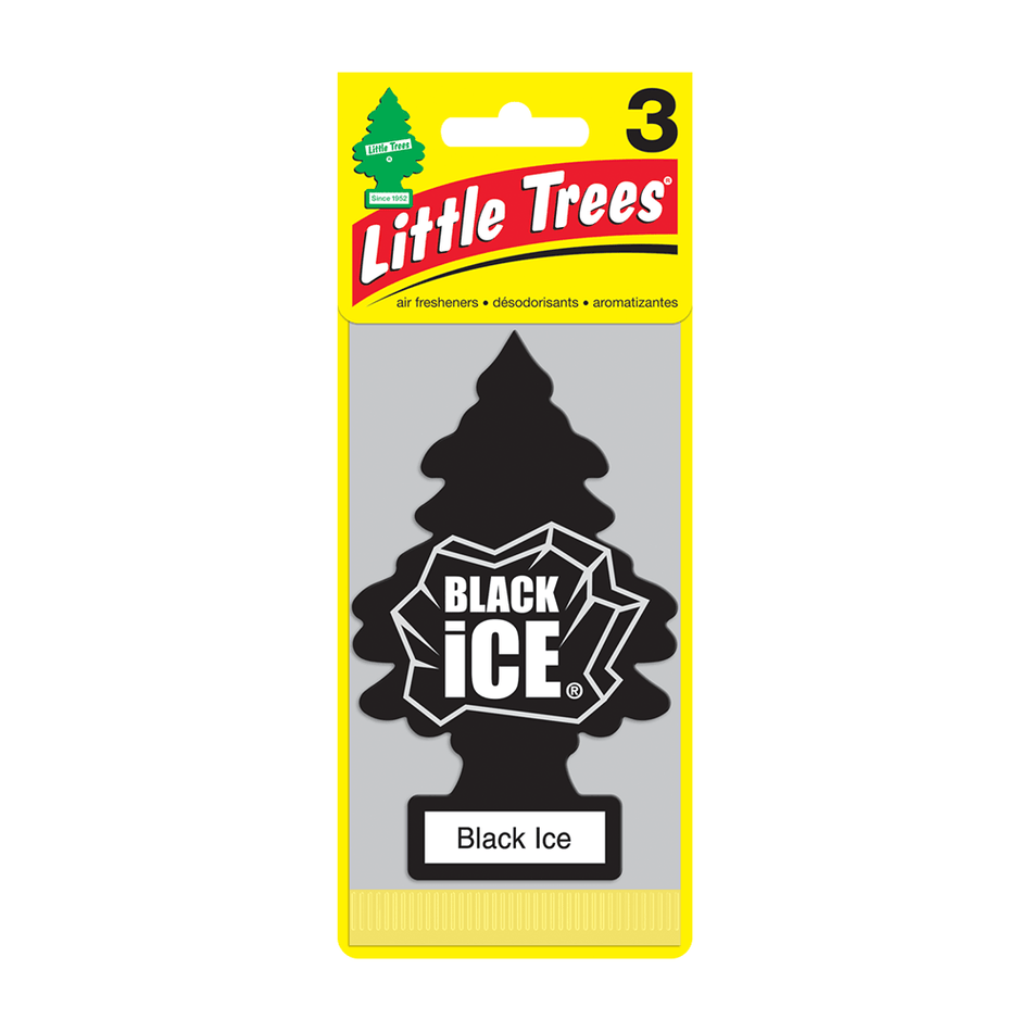 Little Trees - Little Trees Black Ice 3 Pack - 4X4OC™ | 4x4 Offroad Centre