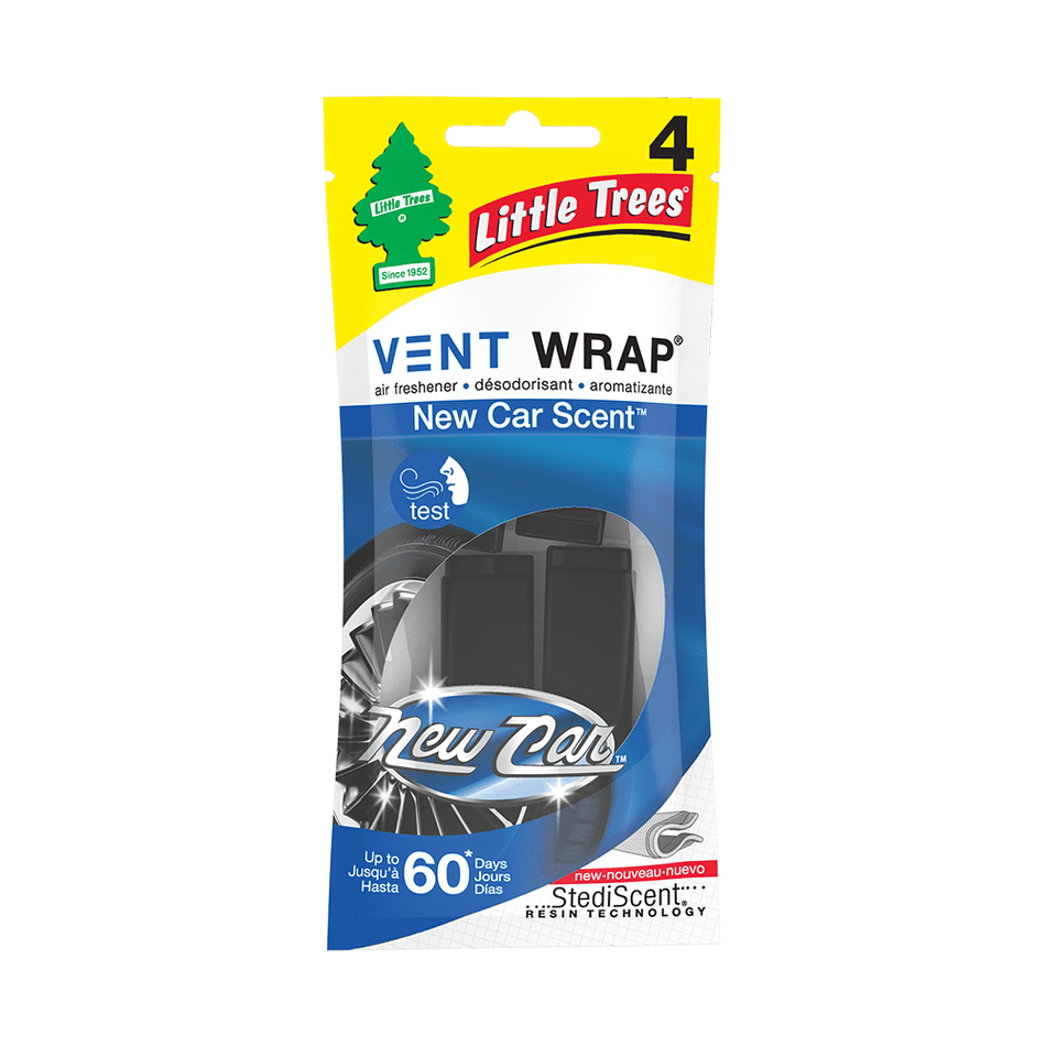 Little Trees - Little Trees Vent Wrap 4 pk New Car Scent - 4X4OC™ | 4x4 Offroad Centre