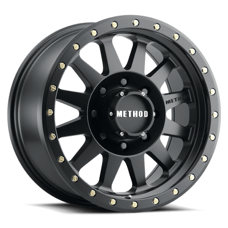 Method Race Wheels - 304 > Double Standard > Matte Black - 4X4OC™ | 4x4 Offroad Centre