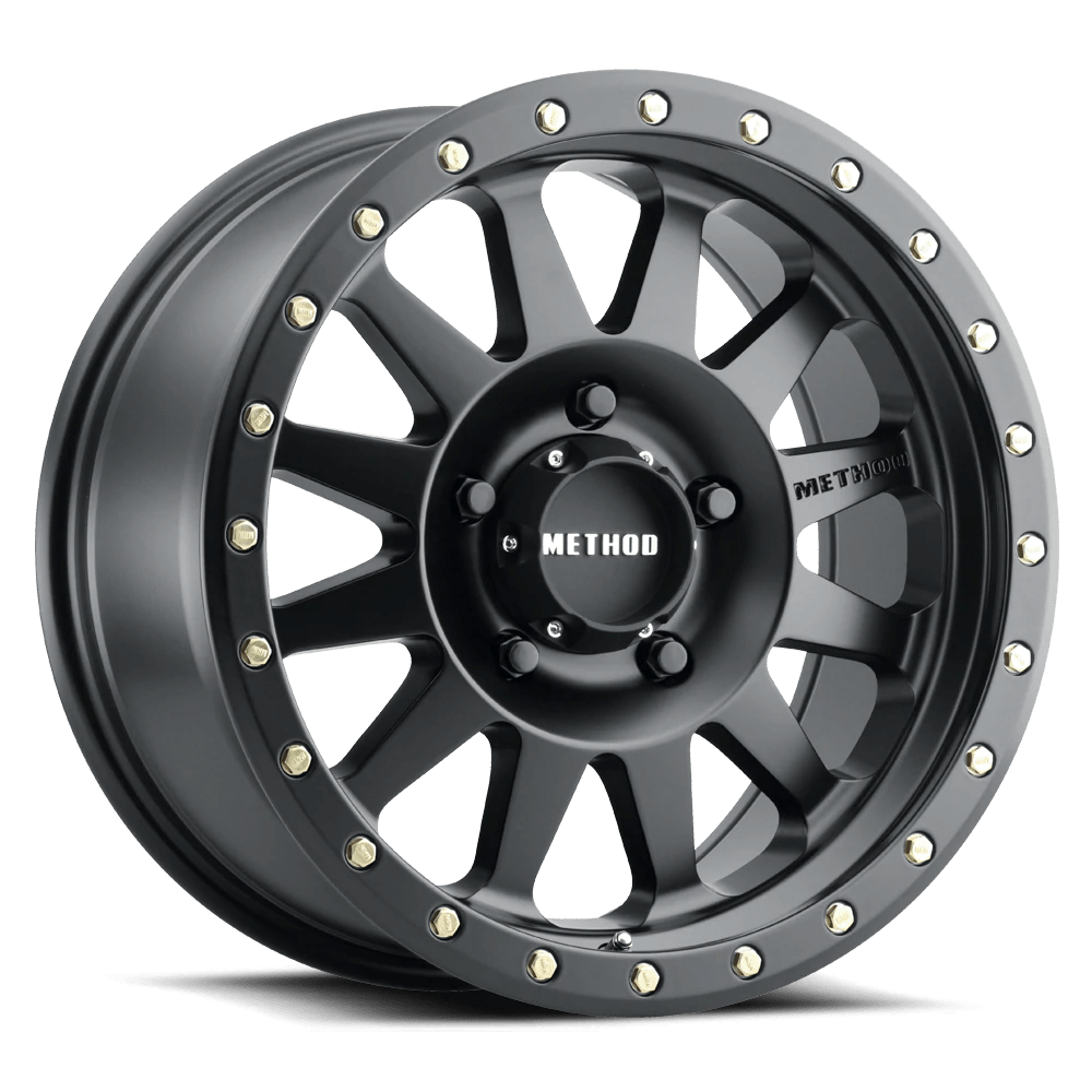 Method Race Wheels - 304 > Double Standard > Matte Black - 4X4OC™ | 4x4 Offroad Centre