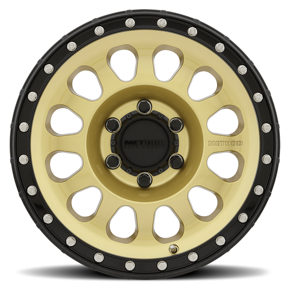 Method Race Wheels - 315 > Gold / Black Lip - 4X4OC™ | 4x4 Offroad Centre