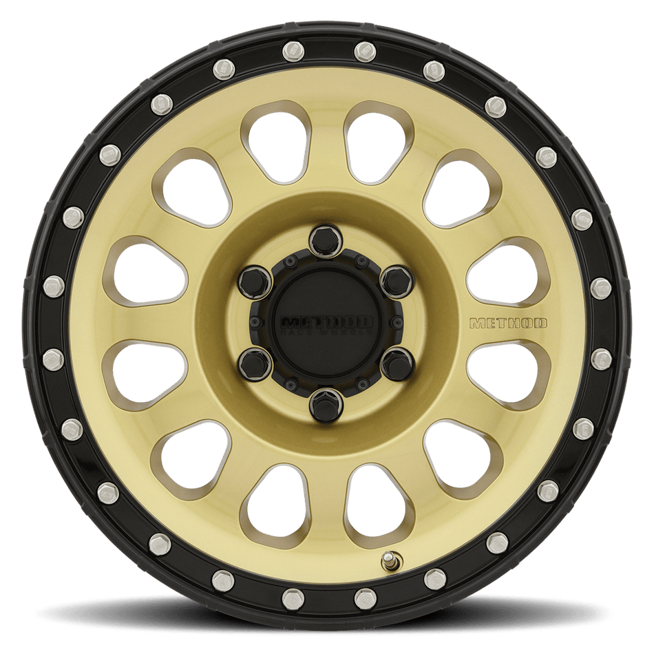 Method Race Wheels - 315 > Gold / Black Lip - 4X4OC™ | 4x4 Offroad Centre