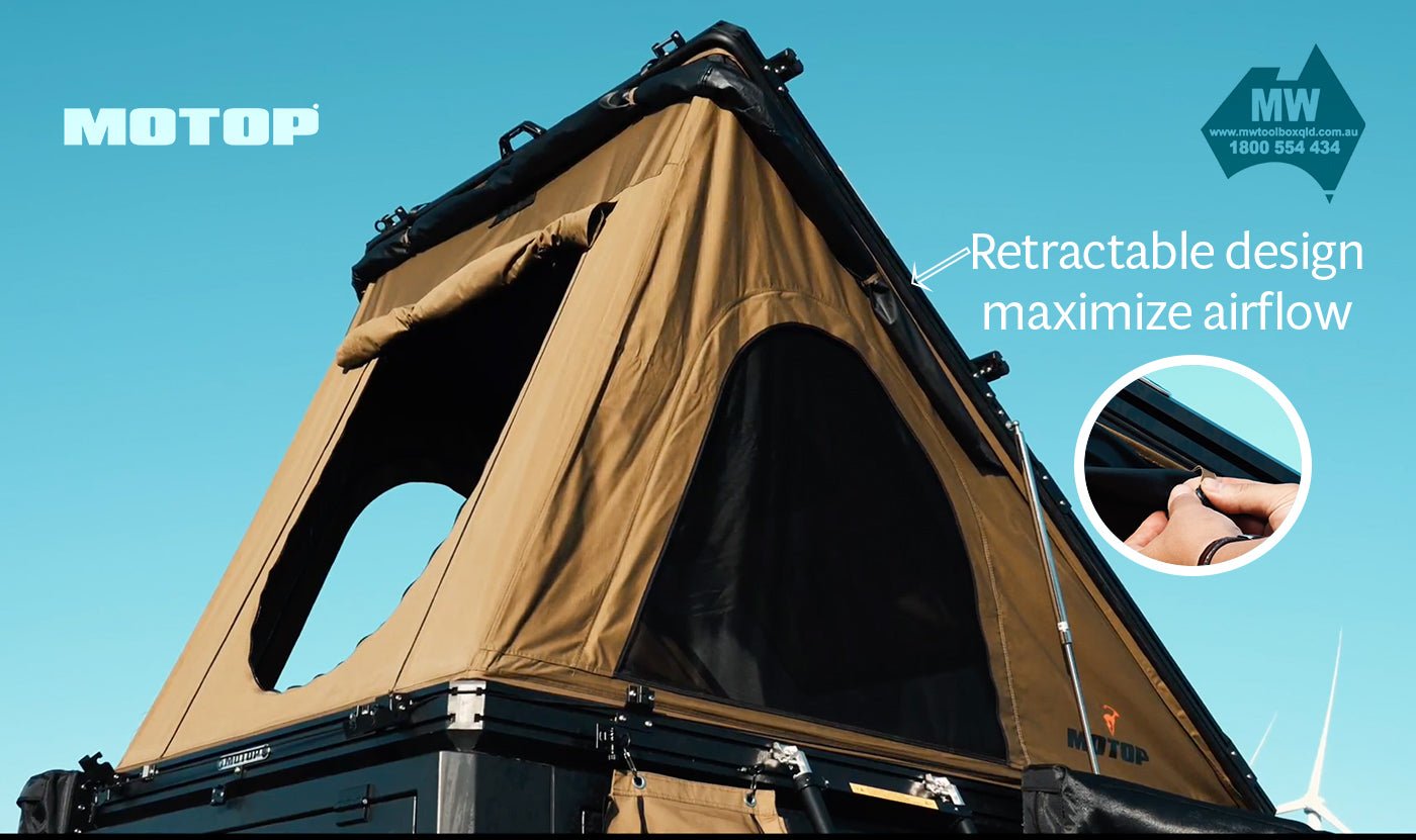 MOTOP Tents - V5 MOTOP Roof Top Tent - 4X4OC™ | 4x4 Offroad Centre