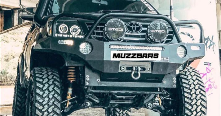 Muzzbars - Muzzbar - Toyota Hilux N70 2011 - 15 (Facelift) Bull Bar - 4x4 Offroad Centre