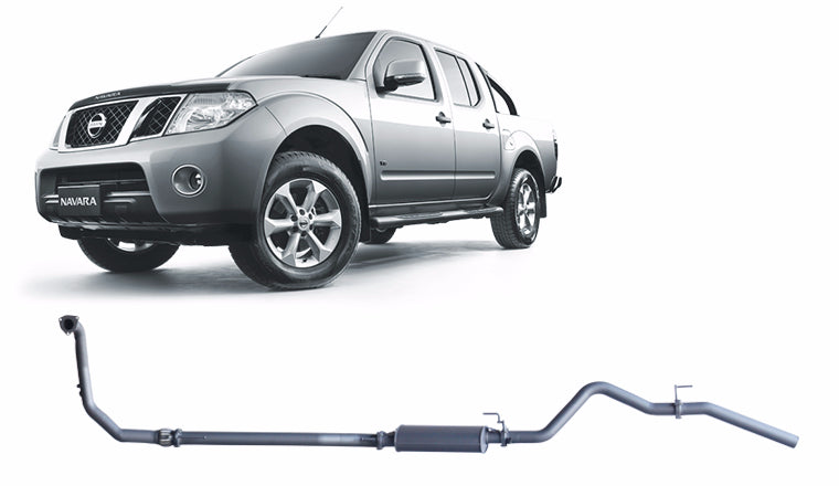 Redback Extreme Duty Exhaust for Nissan Navara D40 3.0L V6 (01/2011 - 07/2015)