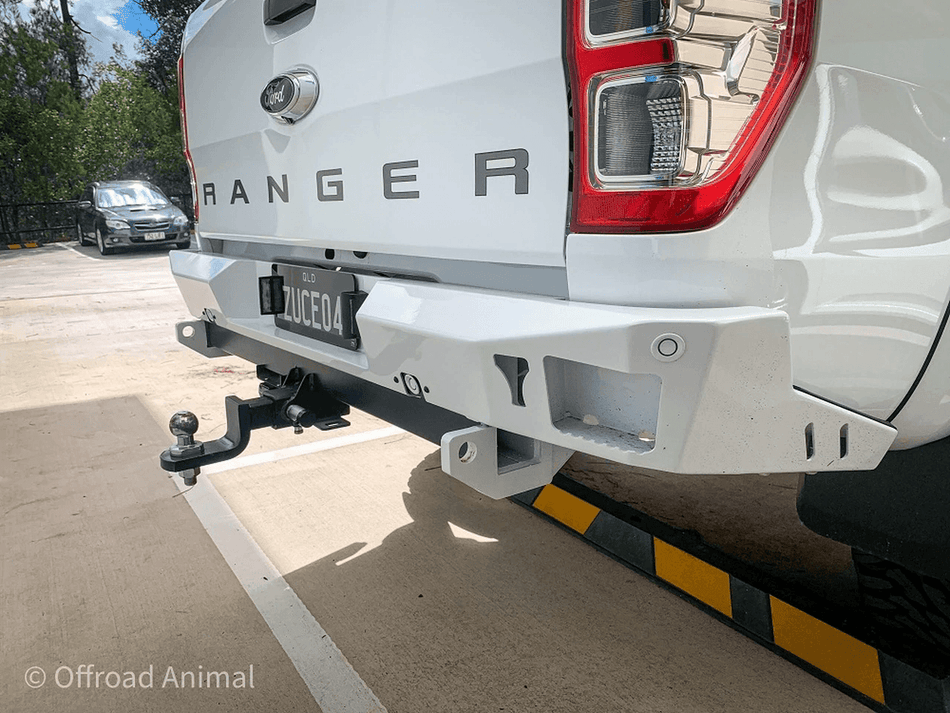 Offroad Animal - Offroad Animal - Rear Bumper and Tow Bar, Ford Ranger PX 2011 - on, Mazda BT50 - 2011 - on - 4X4OC™ | 4x4 Offroad Centre