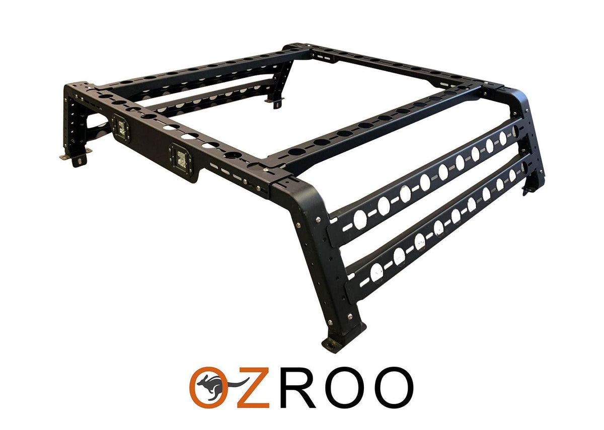 OzRoo - Dodge Ram (2015 - 2020) OzRoo Tub Rack - Half Height & Full Height - 4X4OC™ | 4x4 Offroad Centre