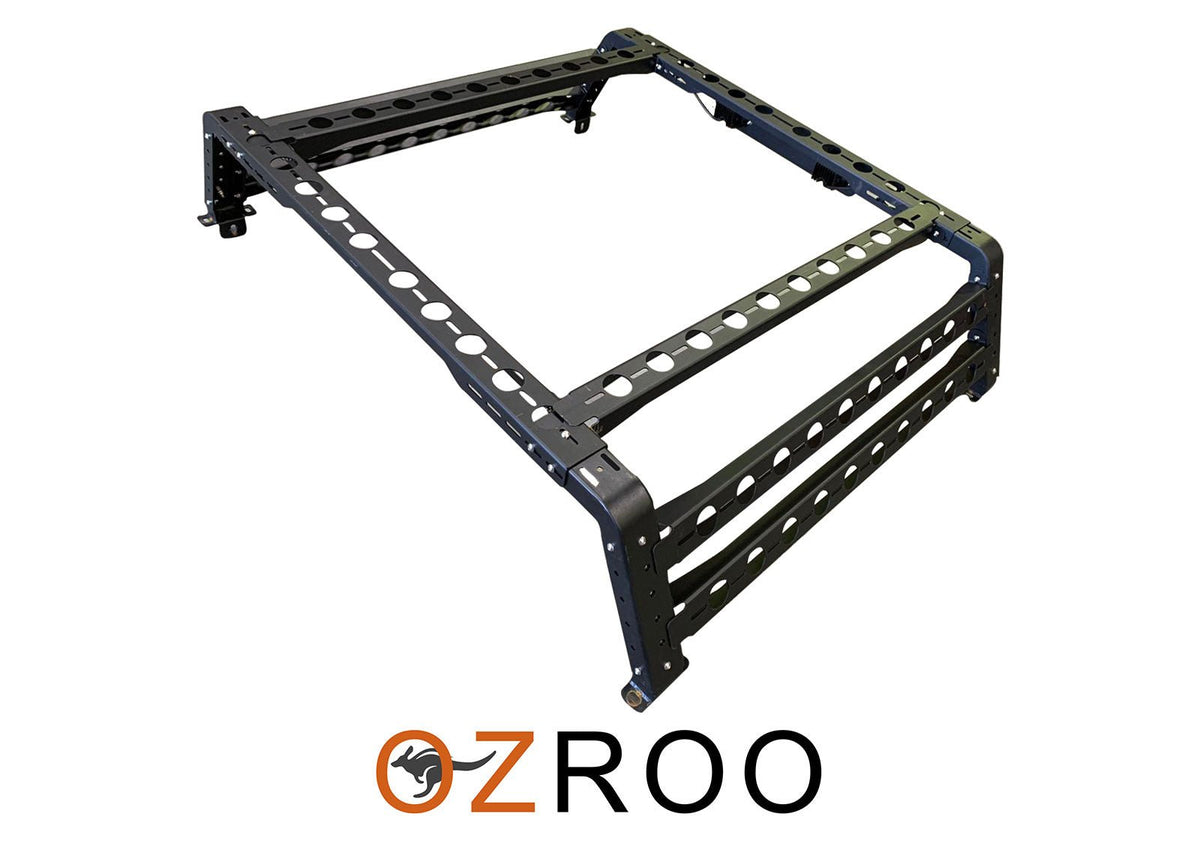 OzRoo - Ford Courier (1996 - 2006) OzRoo Tub Rack - Half Height & Full Height - 4X4OC™ | 4x4 Offroad Centre