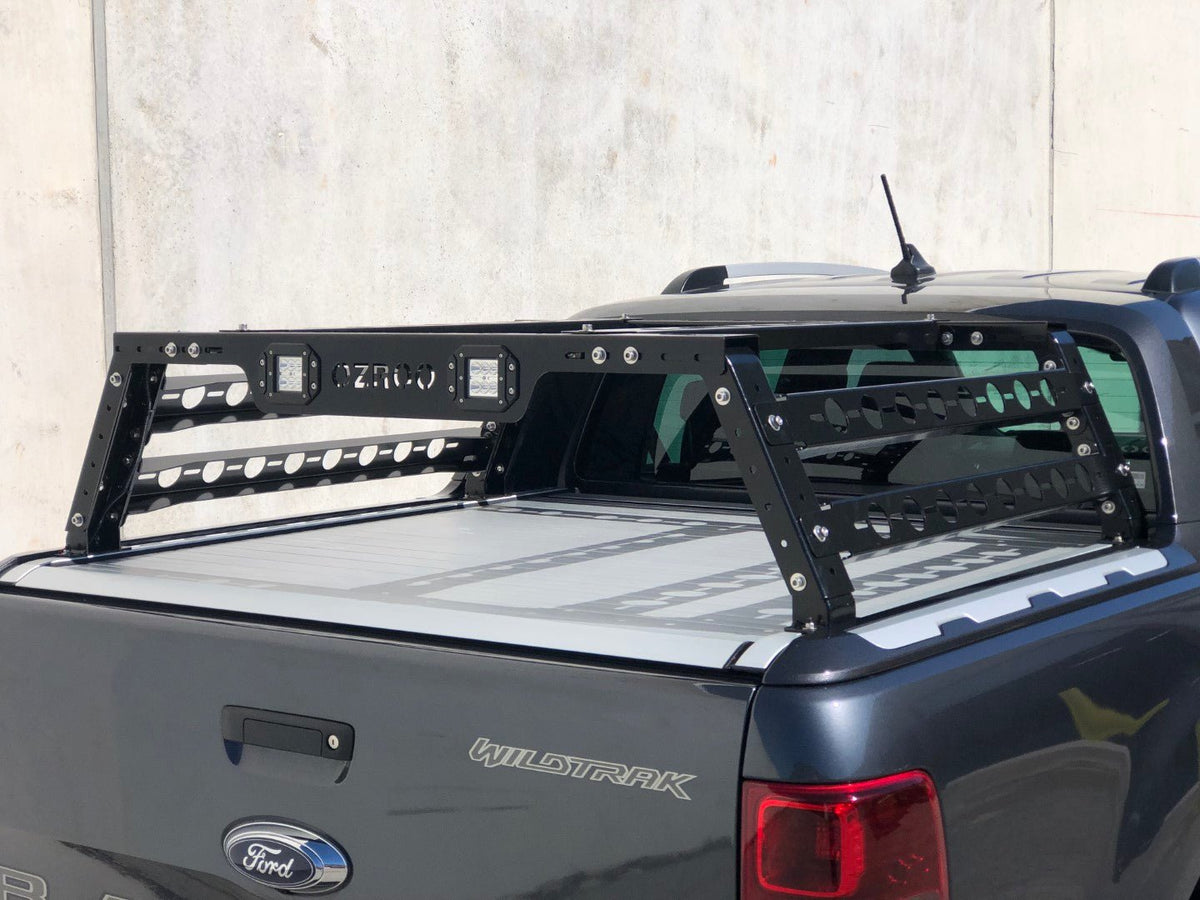 OzRoo - Ford Ranger (2015 - 2021) Wildtrak OzRoo Tub Rack - 4X4OC™ | 4x4 Offroad Centre