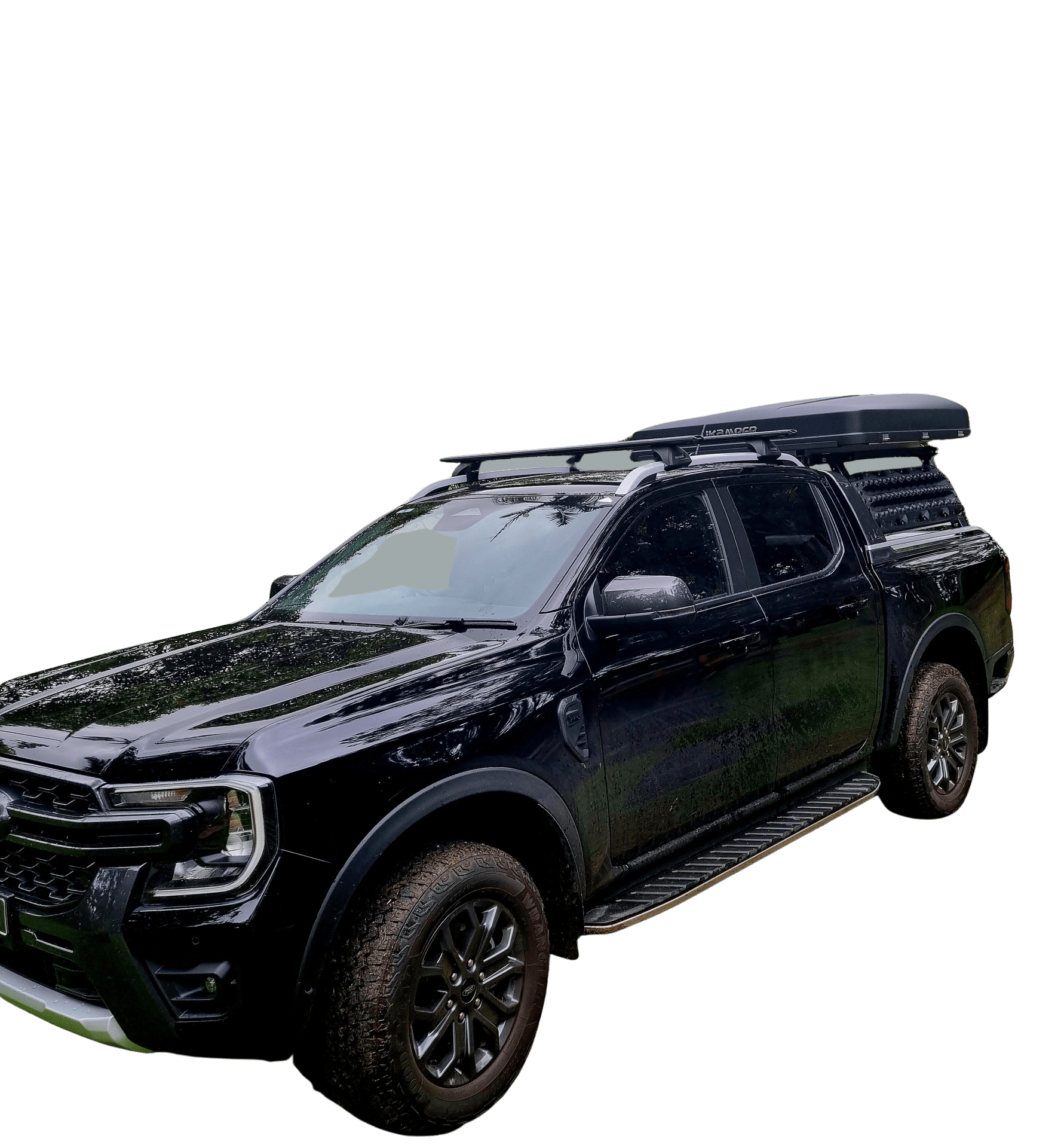 OzRoo - Ford Ranger (2022 - 2025) Wildtrak OzRoo Tub Rack - 4X4OC™ | 4x4 Offroad Centre