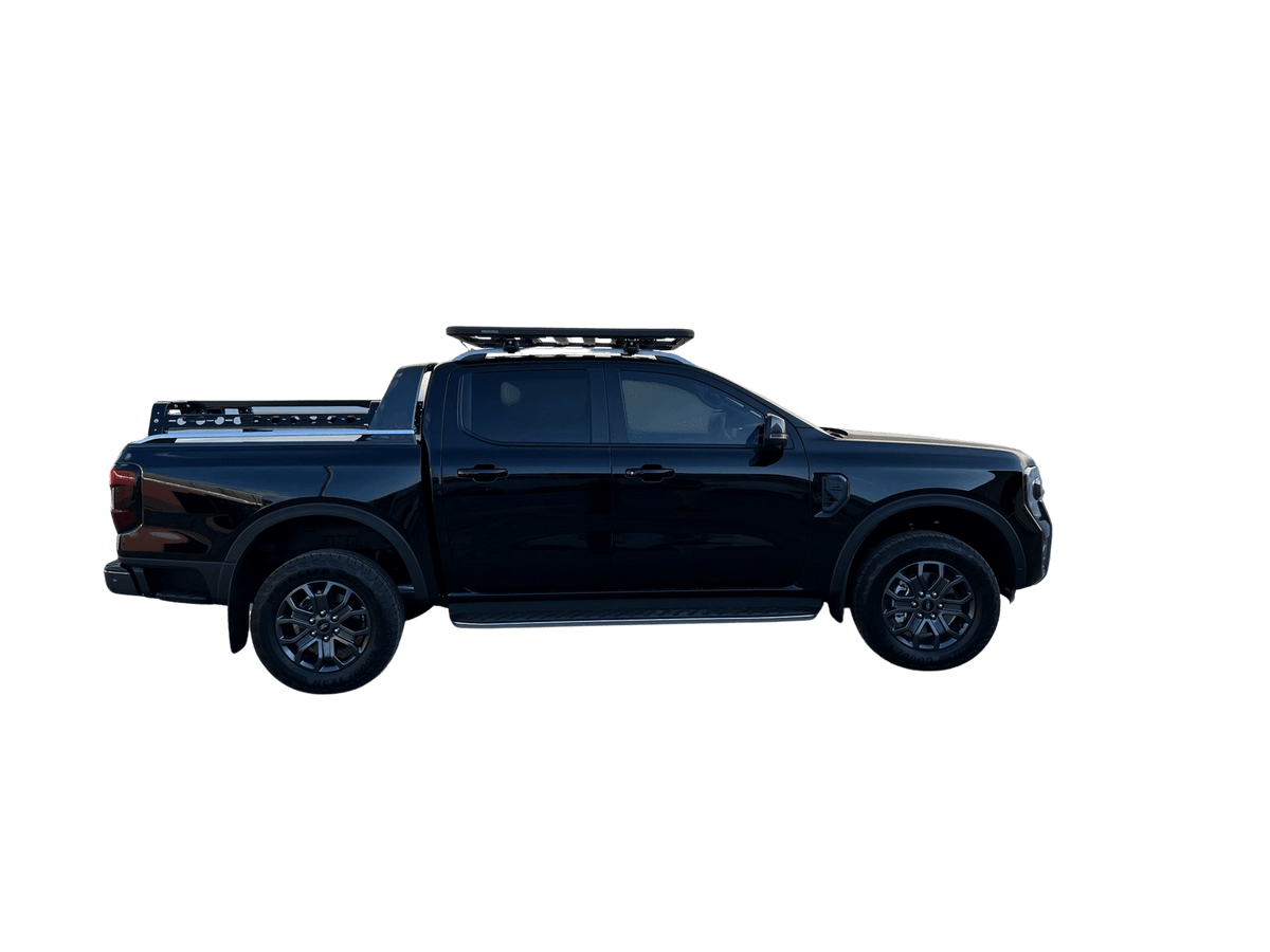 OzRoo - Ford Ranger (2022 - 2025) Wildtrak OzRoo Tub Rack - 4X4OC™ | 4x4 Offroad Centre