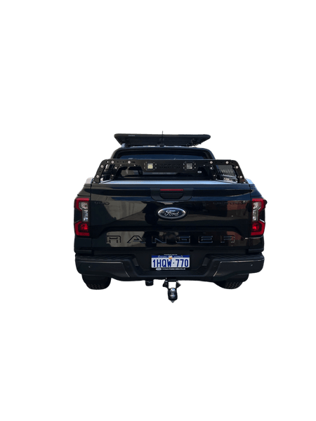 OzRoo - Ford Ranger (2022 - 2025) Wildtrak OzRoo Tub Rack - 4X4OC™ | 4x4 Offroad Centre