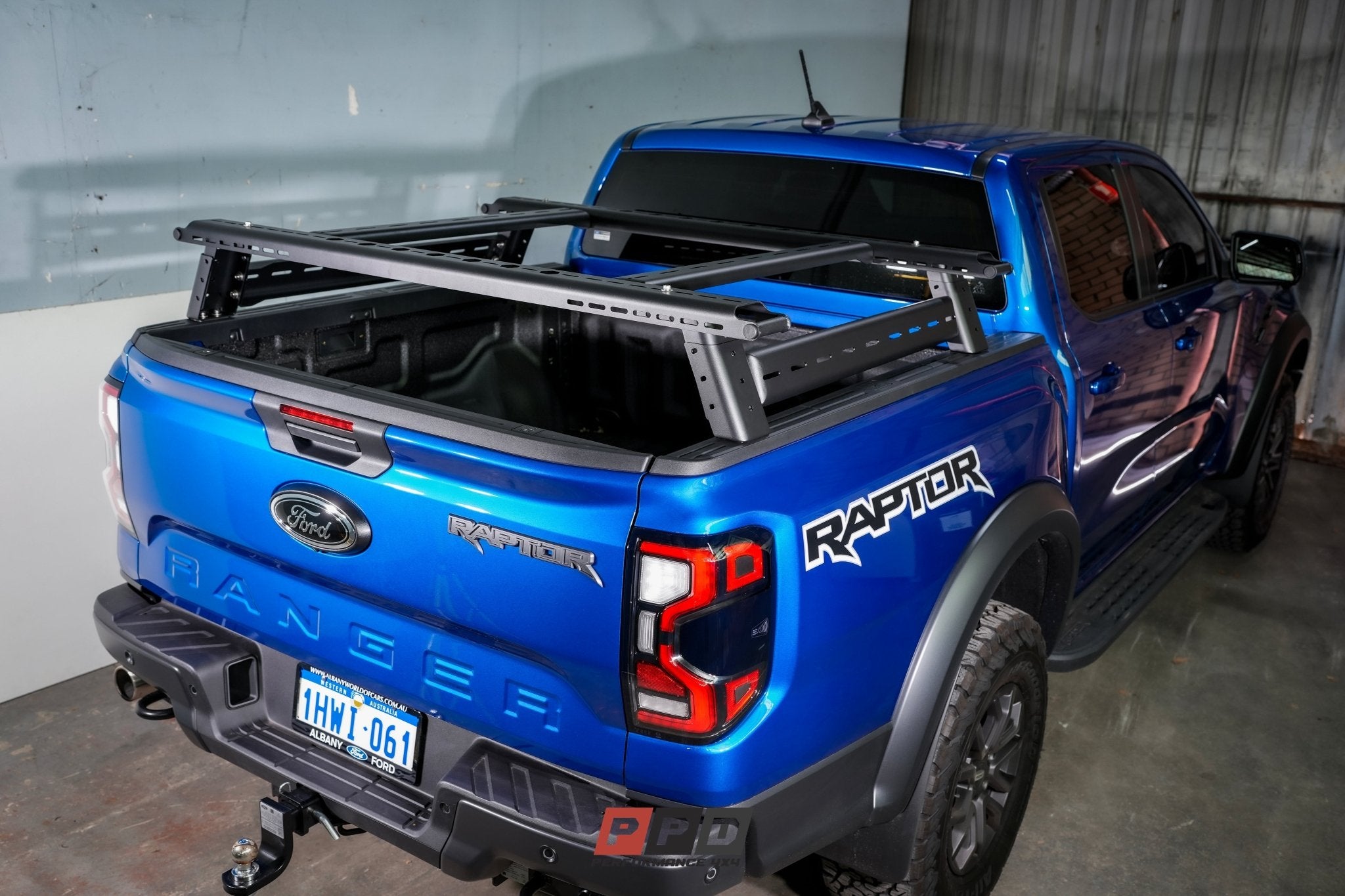 OzRoo - Ford Ranger (2022 - 2025) XLT/XLS/RAPTOR OzRoo Tub Rack - 4X4OC™ | 4x4 Offroad Centre