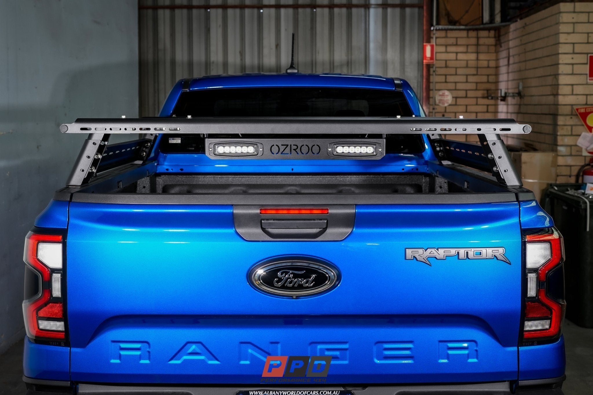 OzRoo - Ford Ranger (2022 - 2025) XLT/XLS/RAPTOR OzRoo Tub Rack - 4X4OC™ | 4x4 Offroad Centre