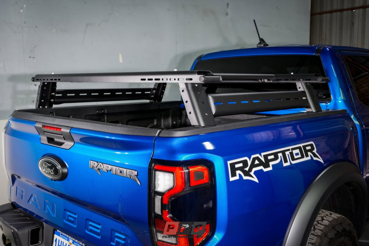 OzRoo - Ford Ranger (2022 - 2025) XLT/XLS/RAPTOR OzRoo Tub Rack - 4X4OC™ | 4x4 Offroad Centre