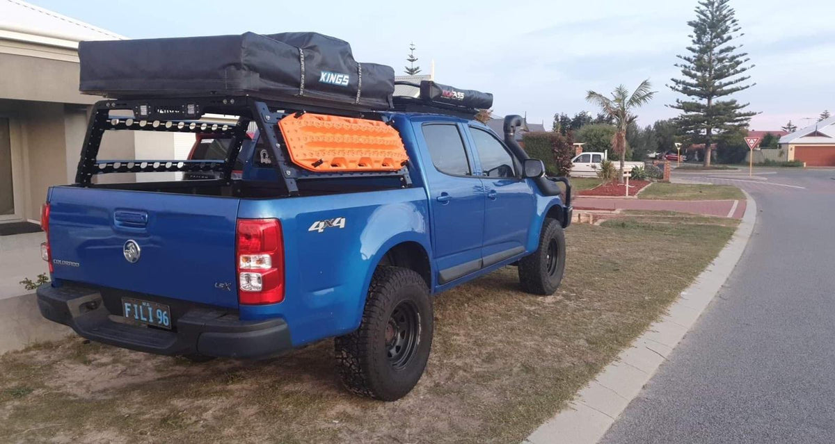 OzRoo - Holden Colorado (2012 - 2020) OzRoo Tub Rack - Half Height & Full Height - 4X4OC™ | 4x4 Offroad Centre