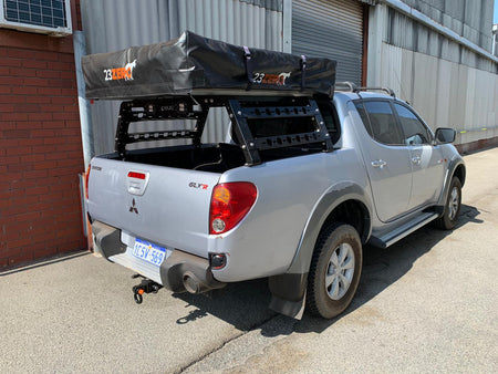 OzRoo - Isuzu D - Max (2007 - 2012) OzRoo Tub Rack - Half Height & Full Height - 4X4OC™ | 4x4 Offroad Centre