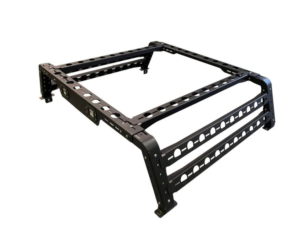 OzRoo - Isuzu D - Max (2007 - 2012) OzRoo Tub Rack - Half Height & Full Height - 4X4OC™ | 4x4 Offroad Centre