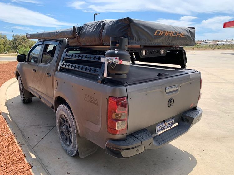 OzRoo - Isuzu D - Max (2012 - 2022) OzRoo Tub Rack - Half Height & Full Height - 4X4OC™ | 4x4 Offroad Centre