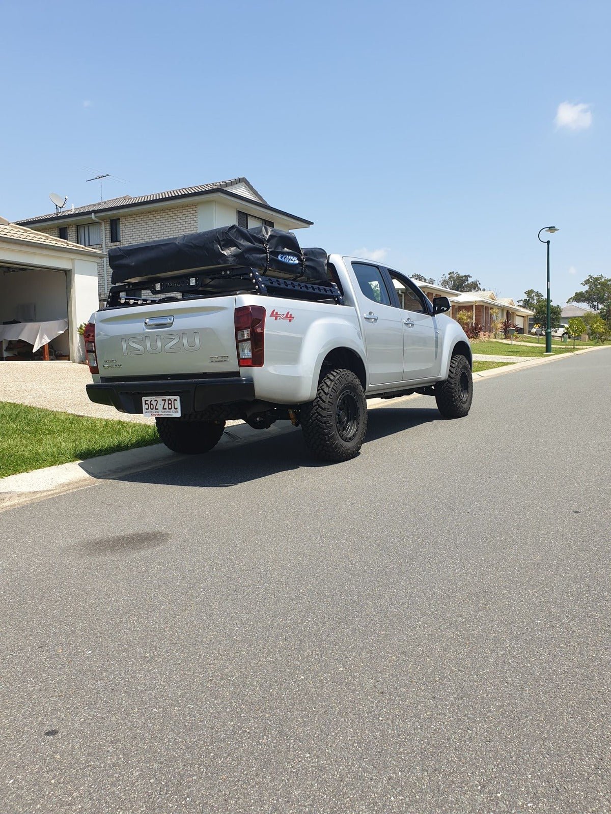 OzRoo - Isuzu D - Max (2012 - 2022) OzRoo Tub Rack - Half Height & Full Height - 4X4OC™ | 4x4 Offroad Centre