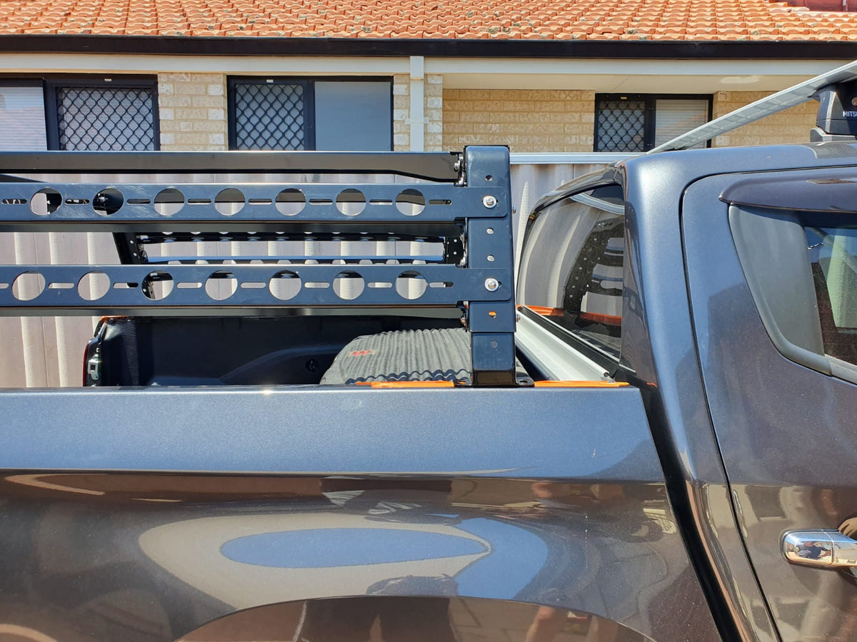 OzRoo - Mitsubishi Triton (2015 - 2020) OzRoo Tub Rack - Half Height & Full Height - 4X4OC™ | 4x4 Offroad Centre