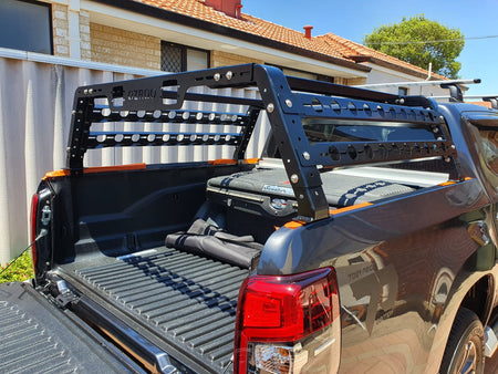 OzRoo - Mitsubishi Triton (2015 - 2020) OzRoo Tub Rack - Half Height & Full Height - 4X4OC™ | 4x4 Offroad Centre