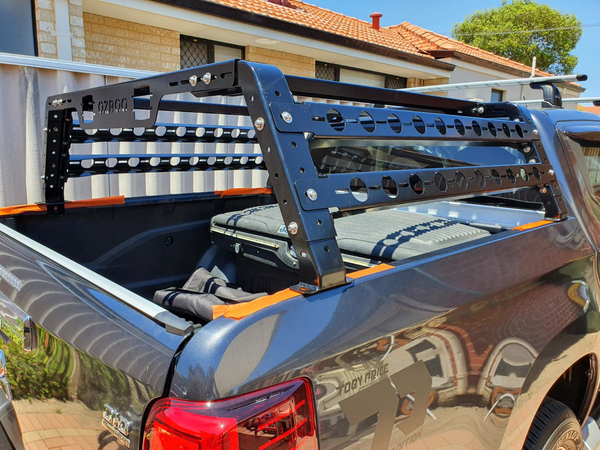 OzRoo - Mitsubishi Triton (2015 - 2020) OzRoo Tub Rack - Half Height & Full Height - 4X4OC™ | 4x4 Offroad Centre