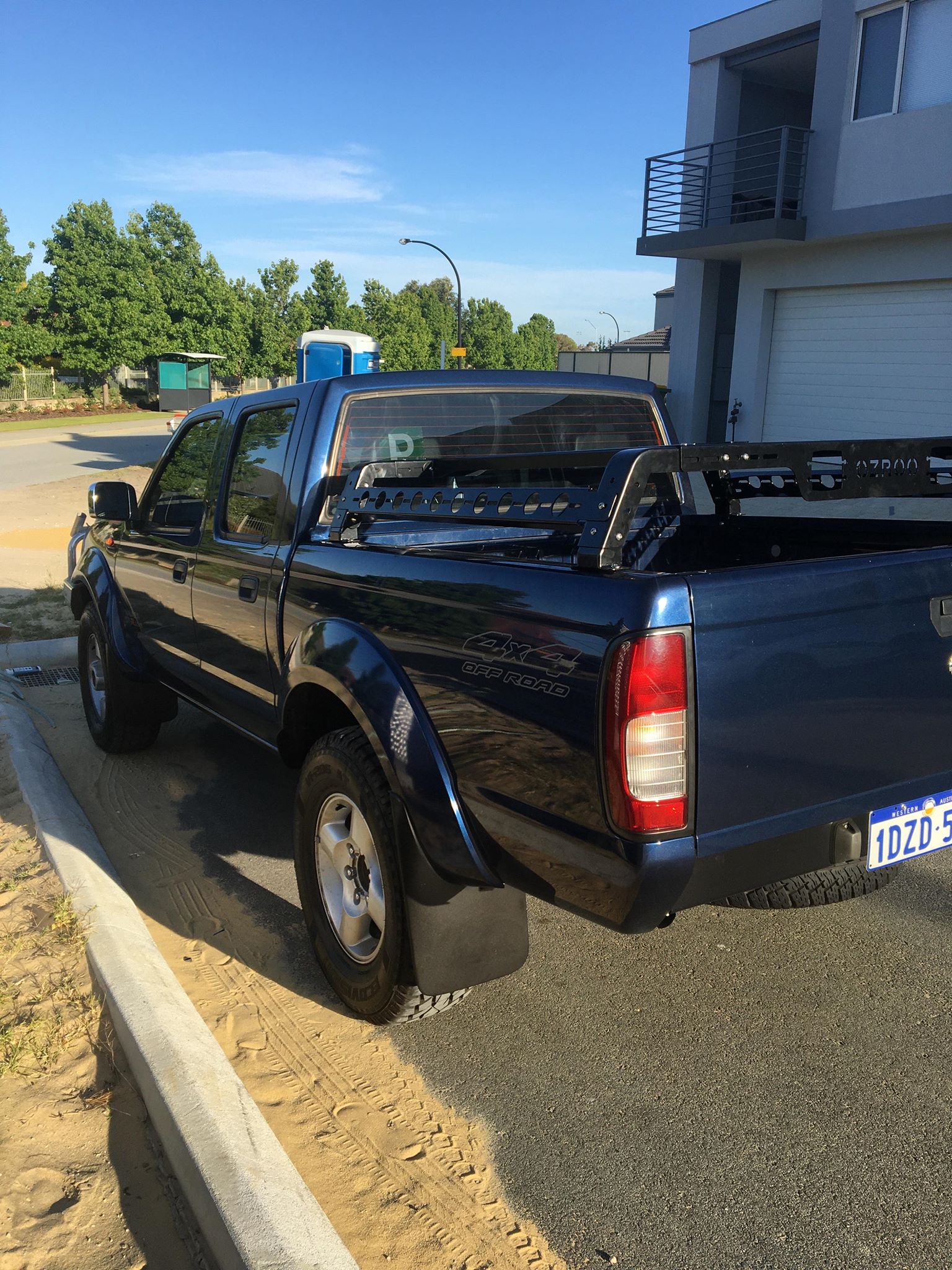 OzRoo - Nissan Navara (1997 - 2024) OzRoo Tub Rack - Half Height & Full Height - 4X4OC™ | 4x4 Offroad Centre