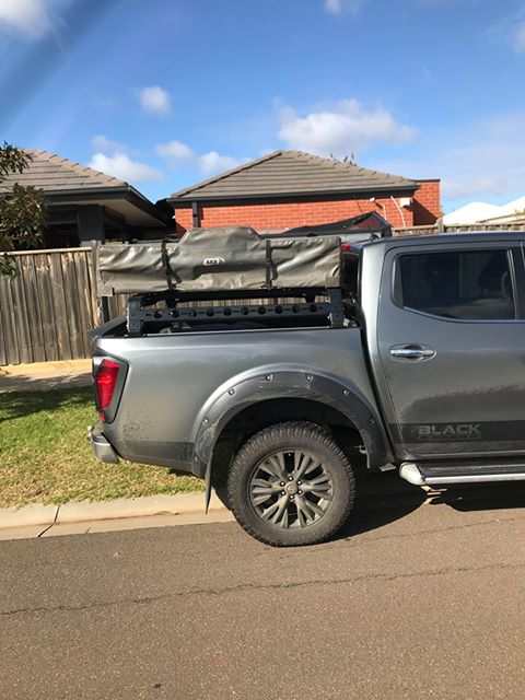 OzRoo - Nissan Navara (2015 - 2020) OzRoo Tub Rack - Half Height & Full Height - 4X4OC™ | 4x4 Offroad Centre