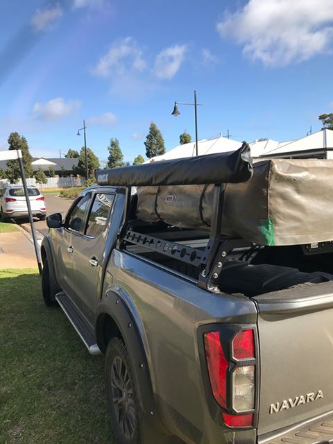 OzRoo - Nissan Navara (2015 - 2020) OzRoo Tub Rack - Half Height & Full Height - 4X4OC™ | 4x4 Offroad Centre