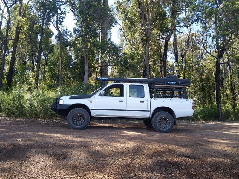 OzRoo - Toyota Hilux (1999 - 2005) OzRoo Tub Rack - Half Height & Full Height - 4X4OC™ | 4x4 Offroad Centre