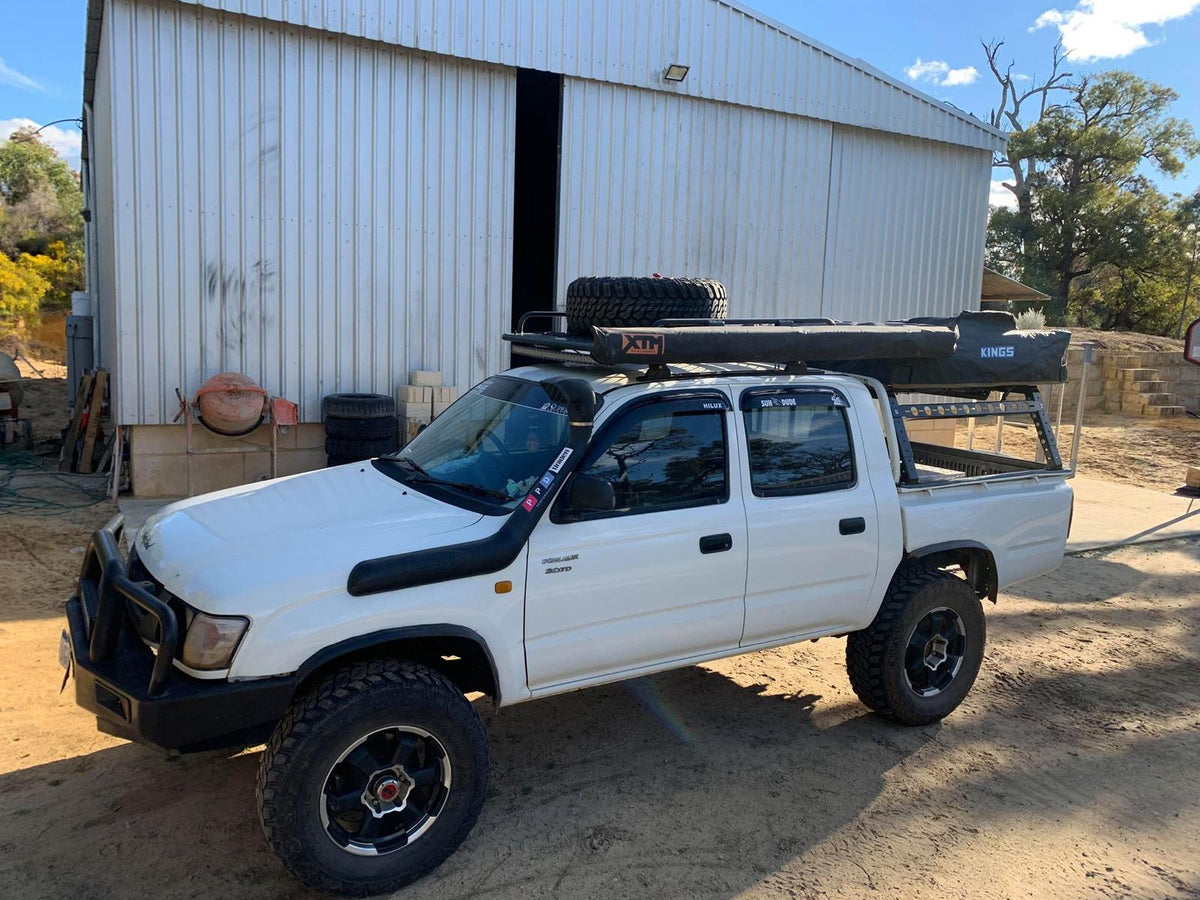 OzRoo - Toyota Hilux (1999 - 2005) OzRoo Tub Rack - Half Height & Full Height - 4X4OC™ | 4x4 Offroad Centre