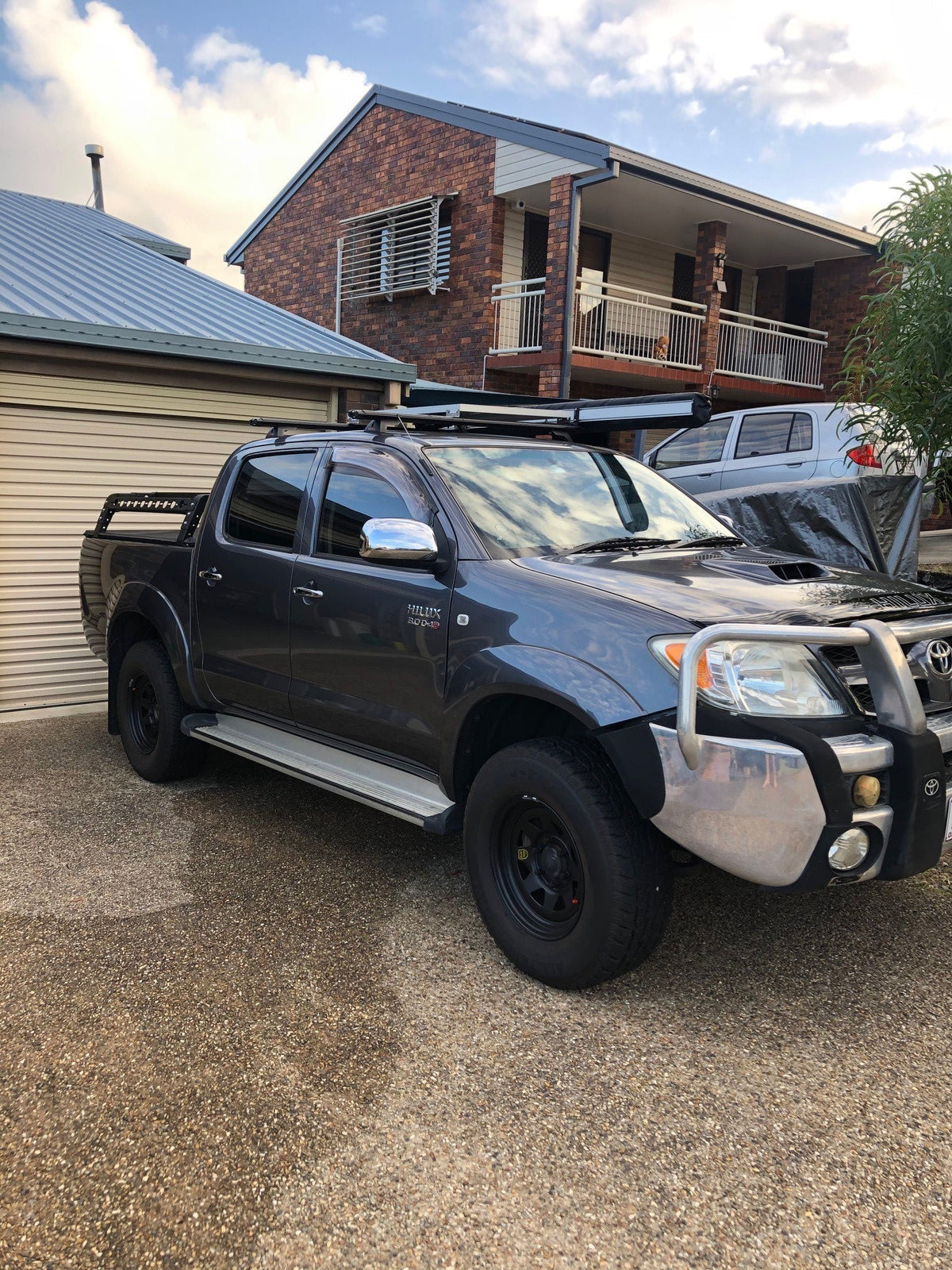 OzRoo - Toyota Hilux (2005 - 2015) OzRoo Tub Rack - Half Height & Full Height - 4X4OC™ | 4x4 Offroad Centre