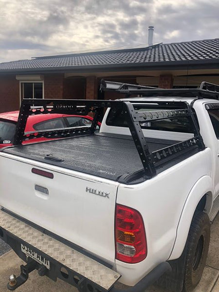 OzRoo - Toyota Hilux (2005 - 2015) OzRoo Tub Rack - Half Height & Full Height - 4X4OC™ | 4x4 Offroad Centre