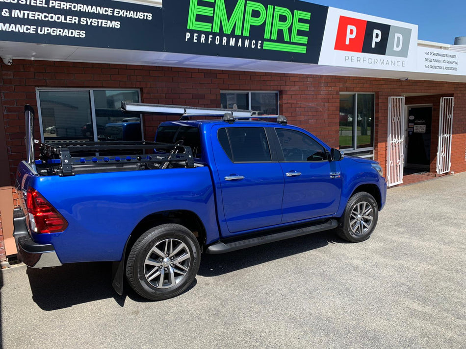 OzRoo - Toyota Hilux (2015 - 2024) OzRoo Tub Rack - Half Height & Full Height - 4X4OC™ | 4x4 Offroad Centre